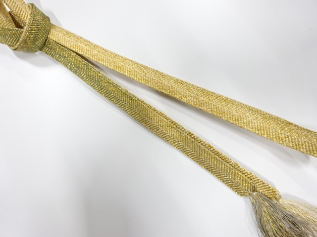 正絹　手組帯締め